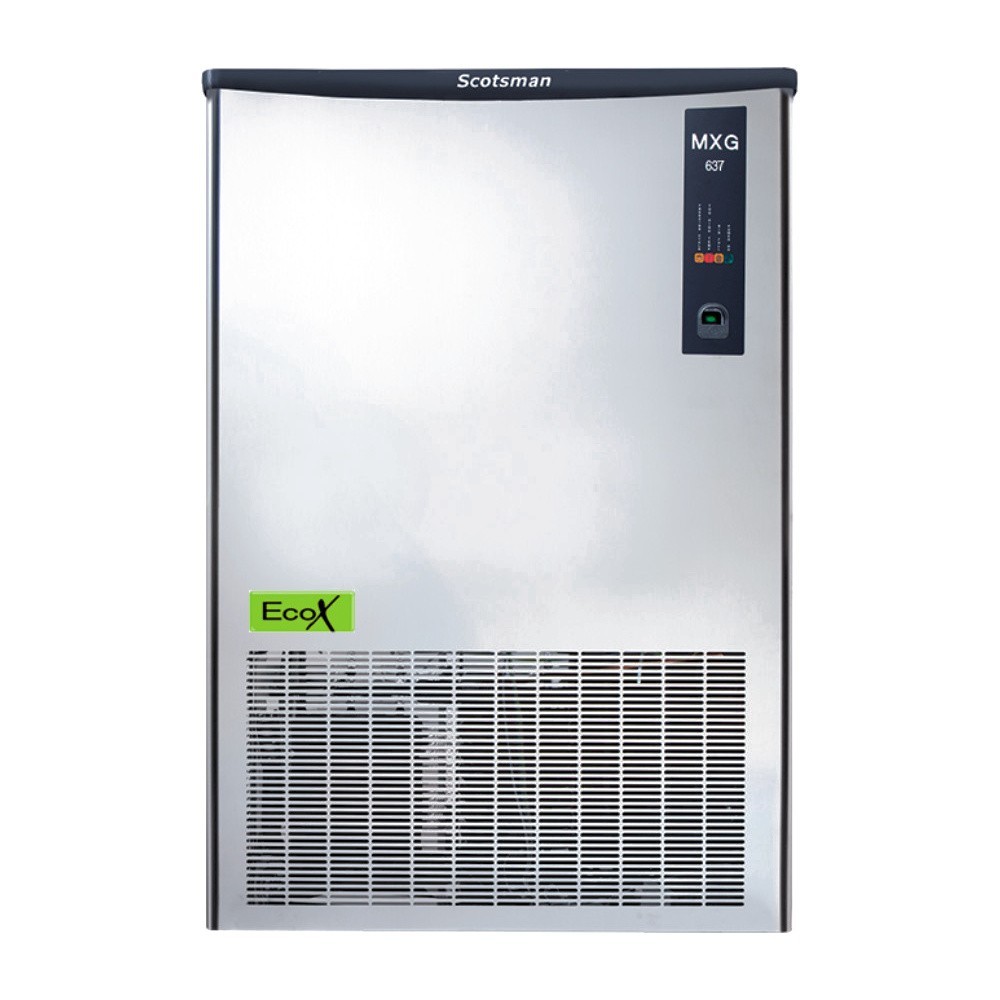 Kostkarka do lodu chłodzona powietrzem 300 kg / 24h, kostka gourmet | Scotsman MXG 637 AS OX