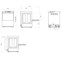 Zmywarka do naczyń – ASBER GT-500 W