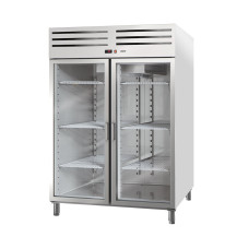 Szafa chłodnicza z drzwiami szklanymi 700 l – 1400 l GN2/1 – ASBER ECP-701 HC R GD