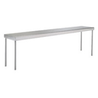 Nadstawka na stół 1-poziomowa 1700 × 300 mm – ASBER TS-173 – 304 Line