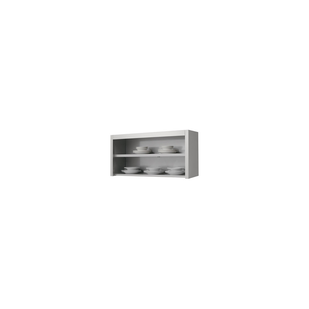 Szafka wisząca otwarta 1800 × 300 mm – ASBER HC-183 – ECO Line