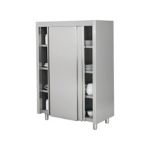 Szafa magazynowa 2-drzwiowa z drzwiami suwanymi 1200 × 600 mm – ASBER SC2-126/183SSD – ECO Line