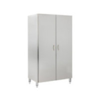 Szafa magazynowa 2-drzwiowa z drzwiami suwanymi 1200 × 700 mm – ASBER SC2-127/203SSD – 304 Line