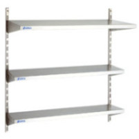 Półka wisząca 3-poziomowa 800 × 400 mm – ASBER WAS-840/3 – 304 Line