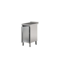 Stół roboczy z szafką z drzwiami skrzydłowymi - jednodrzwiowe 400 × 600 mm – ASBER WM-46 PL HD – ECO Line