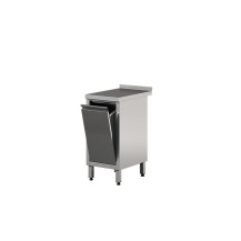Stół roboczy z szufladą uchylną 400 × 600 mm – ASBER WM-46PL TD – 304 Line