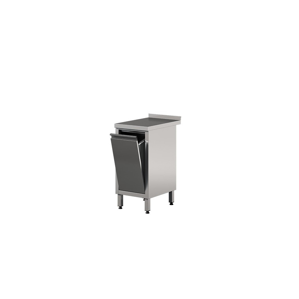 Stół roboczy z szufladą uchylną 400 × 700 mm – ASBER WM-47PL TD – 304 Line