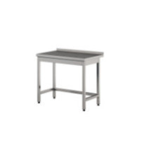 Stół roboczy ze wzmocnieniem 700 × 700 mm – ASBER WT-77 PL B – 304 Line