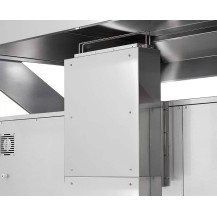 Gazowy piec do pizzy 2 komorowy, 2 x 4 x 35 cm, komora 720x720 mm, Cuppone Giorgione GR435/2D