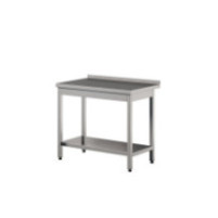 Stół roboczy z półką 2700 × 700 mm – ASBER WT-277 PL S – 304 Line