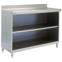 Stół roboczy z szafką otwartą i półką 1900 × 700 mm – ASBER WT-197 PL 2S – ECO Line
