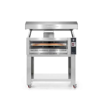 Gazowy piec do pizzy 1 komorowy, 6 x 35 cm, możliwość piętrowania, komora 1080x720 mm, Cuppone Giorgione GR635L/1D