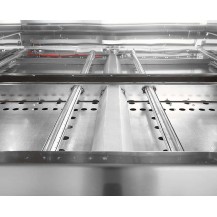 Gazowy piec do pizzy 1 komorowy, 6 x 35 cm, możliwość piętrowania, komora 1080x720 mm, Cuppone Giorgione GR635L/1D