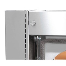 Gazowy piec do pizzy 2 komorowy, 2 x 9 x 35 cm, komora 1080x1080 mm, Cuppone Giorgione GR935/2D