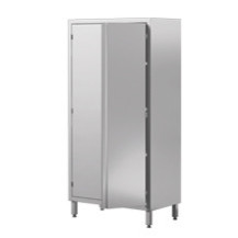 Szafa magazynowa 2-drzwiowa z półkami 1100 × 500 mm – ASBER SC2-115/183SHD – ECO Line