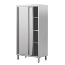 Szafa magazynowa 2-drzwiowa z drzwiami suwanymi 1200 × 500 mm – ASBER SC2-125/183SSD – 304 Line