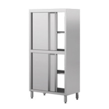 Szafa magazynowa przelotowa z drzwiami suwanymi 1200 × 700 mm – ASBER SC8-127/182SSD – 304 Line