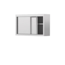 Szafka wisząca z drzwiami suwanymi 1500 × 300 mm – ASBER HC-153SD – 304 Line