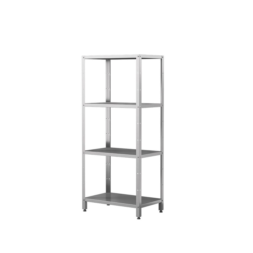 Regał skręcany 600 × 400 mm – ASBER SSDF-640 – 304 Line
