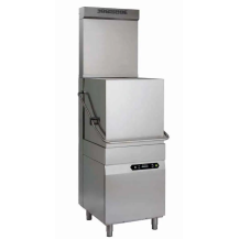 Zmywarka kapturowa z odzyskiem energii i zmiękczaczem wody, 60 koszy/h z koszem 500x500 mm Kastel HK 850E ES S