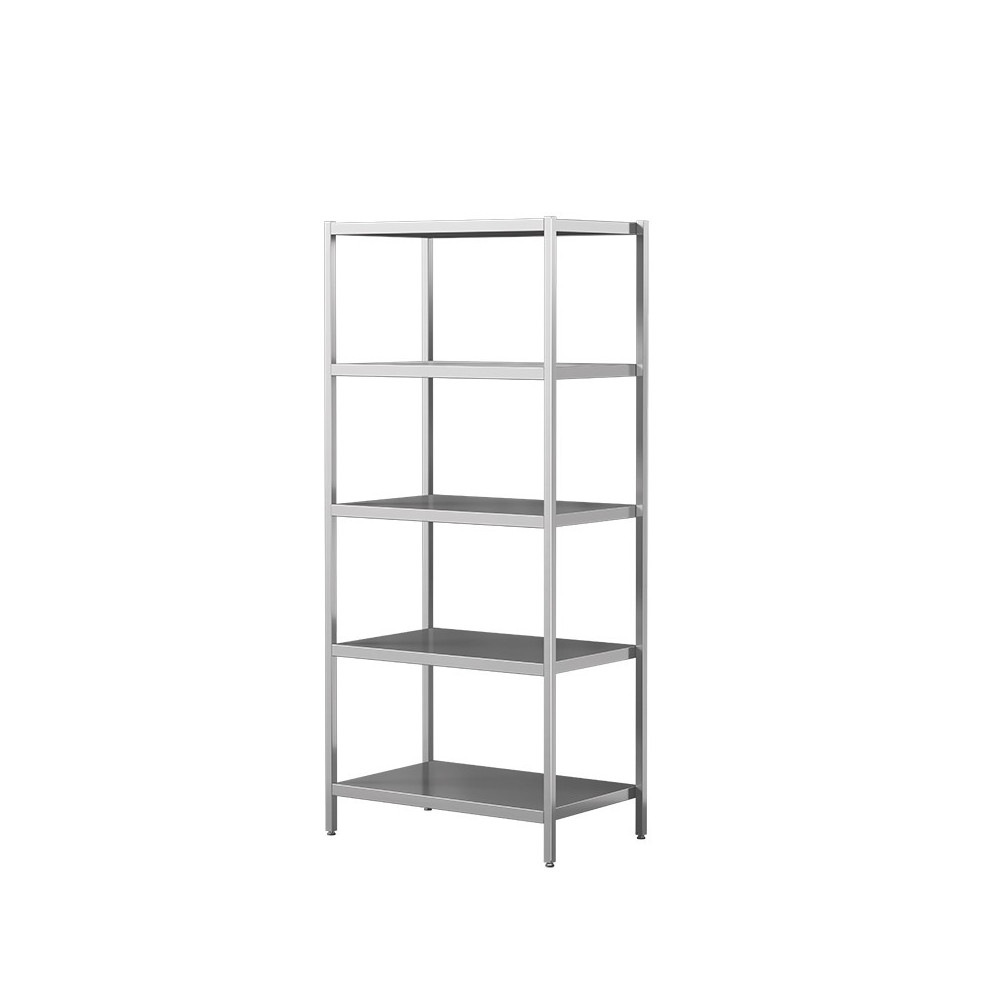 Regał spawany z półkami przestawnymi 700 × 400 mm – ASBER SSAF-74/205S – ECO Line