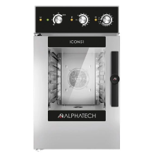 Piec konwekcyjno-parowy ICCM026E | 6x GN 2/3 | ICON51 Alphatech by Lainox  | sterowanie manualne
