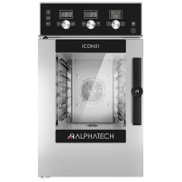 Piec konwekcyjno-parowy ICCT061E | 6x GN 1/1 | ICON51 Alphatech by Lainox  | sterowanie elektroniczne