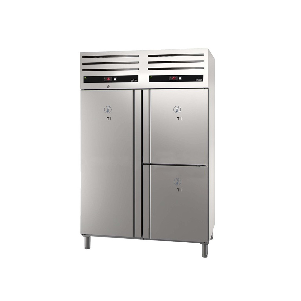 Szafa dwutemperaturowa chłodniczo-chłodnicza 1400 l GN 2/1 – ASBER GCPZ-1403/2