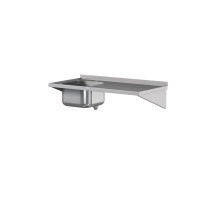 Stół ze zlewem 600 × 700 mm – ASBER DTS-67/1 PL L – ECO Line