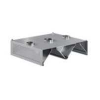 Okap centralny kompensacyjny 2300 × 2400 mm – ASBER CEHC-2324/2 – ECO Line