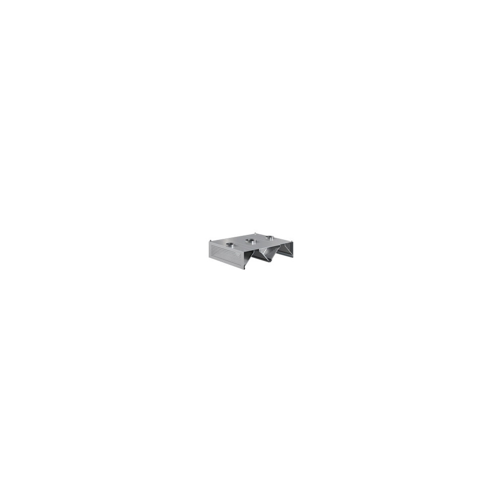 Okap centralny kompensacyjny 2300 × 2400 mm – ASBER CEHC-2324/2 – ECO Line