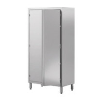 Szafa magazynowa 2-drzwiowa z półkami 1100 × 600 mm – ASBER SC2-116/203SHD – ECO Line