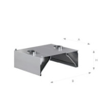 Okap przyścienny indukcyjny 2000 × 900 mm – ASBER WEHI-2009/1 – 304 Line