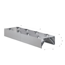 Okap przyścienny indukcyjny 3400 × 900 mm – ASBER WEHI-3409/2 – ECO Line