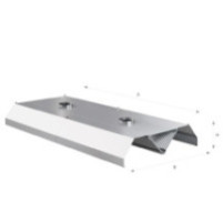 Okap centralny trapezowy 3100 × 1800 mm – ASBER CEH-3118/2 – ECO Line