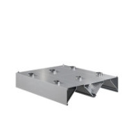 Okap centralny indukcyjny 1900 × 1800 mm – ASBER CEHI-1918/1 – ECO Line