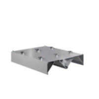 Okap centralny indukcyjny 3400 × 2000 mm – ASBER CEHI-3420/2 – 304 Line