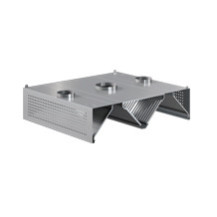 Okap centralny kompensacyjny 4000 × 2200 mm – ASBER CEHC-4022/2 – 304 Line