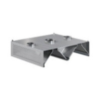 Okap centralny kompensacyjny 4000 × 2200 mm – ASBER CEHC-4022/2 – 304 Line