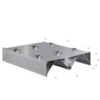 Okap centralny indukcyjno-kompensacyjny 1800 × 2200 mm – ASBER CEHIC-1822/1 – ECO Line