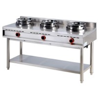 Kuchnia wok, 1500x600x800, REDFOX K - 3 G