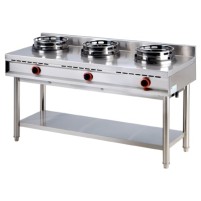 Kuchnia wok, 1500x600x800, REDFOX K - 3 G