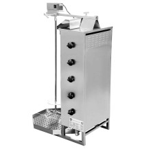Gyros | opiekacz gazowy do kebaba | 5 palników | wsad 80kg KLG222 Resto Quality KLG222