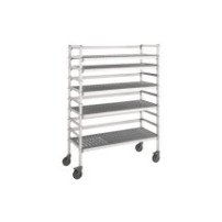 Regał jezdny (zestaw) aluminiowo-polipropylenowy – ASBER 19095752