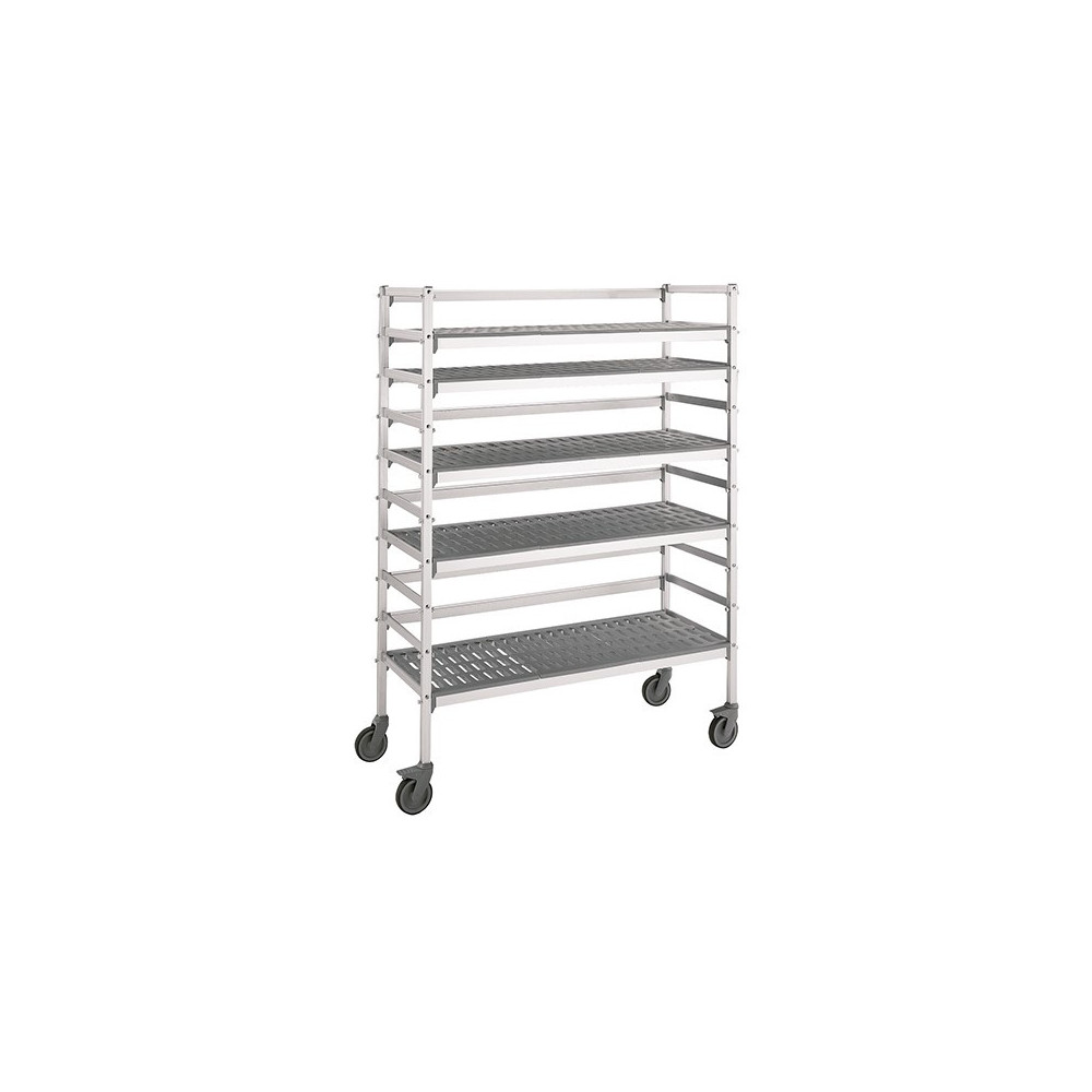 Regał jezdny (zestaw) aluminiowo-polipropylenowy – ASBER 19095752