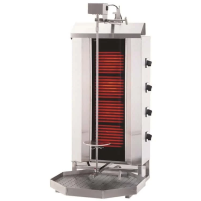 Gyros | opiekacz elektryczny do kebaba | 4 palniki | wsad 60kg KLG231 Resto Quality