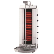 Gyros | opiekacz elektryczny do kebaba | 5 palników | wsad 80kg KLG232 Resto Quality