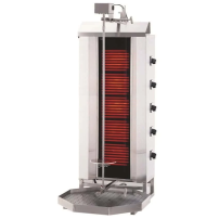 Gyros | opiekacz elektryczny do kebaba | 5 palników | wsad 80kg KLG232 Resto Quality