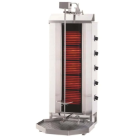Gyros | opiekacz elektryczny do kebaba | 5 palników | wsad 80kg KLG232 Resto Quality
