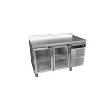 Stół chłodniczy ze szklanymi drzwiami 700 mm GN 1/1 – ASBER GGTP-7-135-20 SB40 LC GD